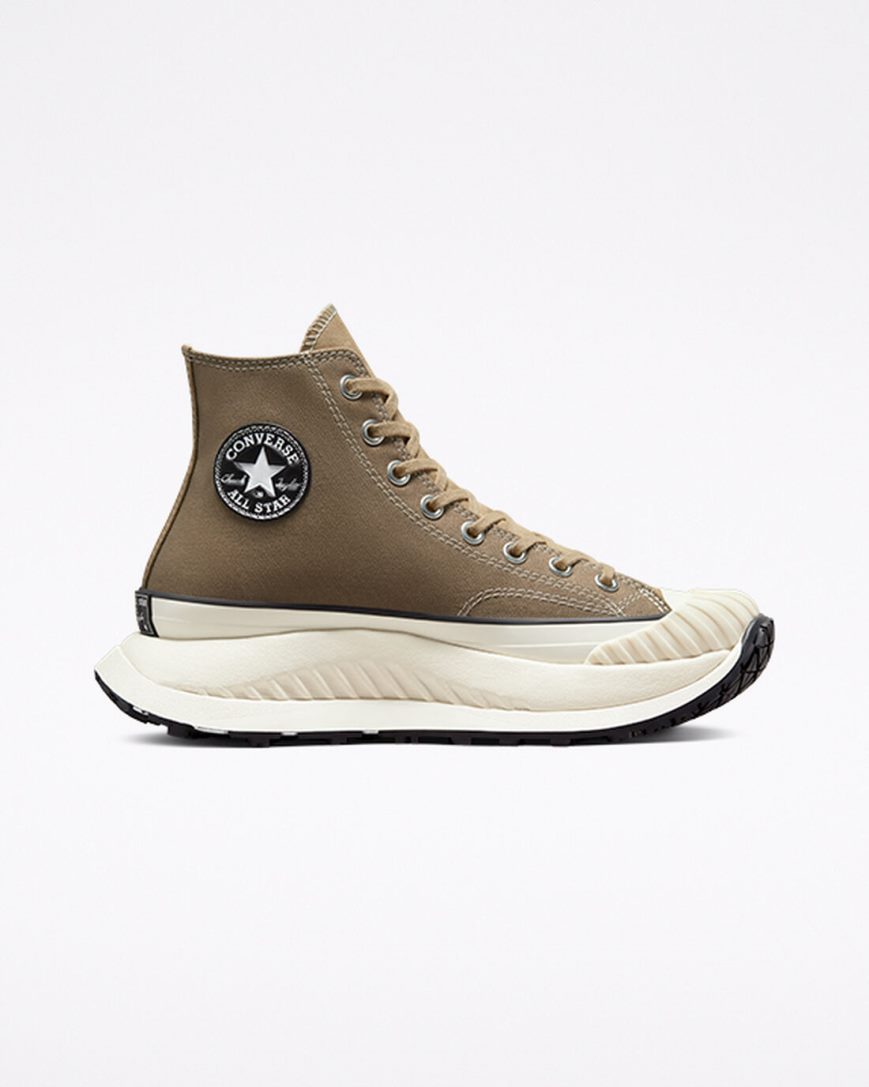 Dámské Boty Vysoké Converse Chuck 70 AT-CX Olivy Zelené Černé | CZ IDQH79